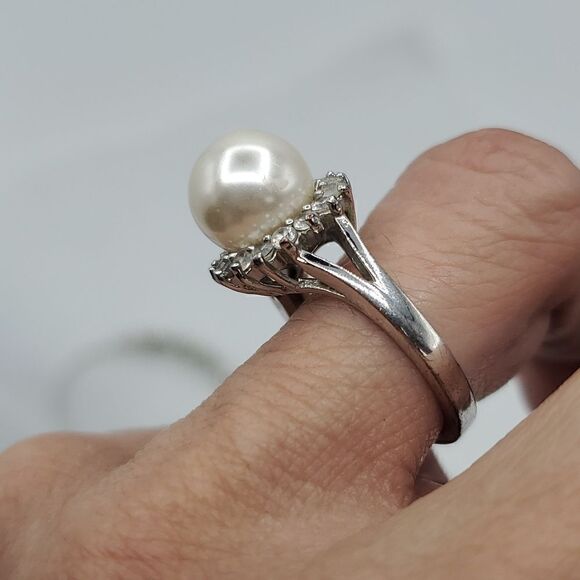 1970s Pearl Bead Costume  Ring, Bracelet and Anklet Jewellery - Picture 8 of 17